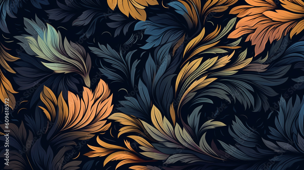 Wall mural abstract dark atmosphere pattern pattern