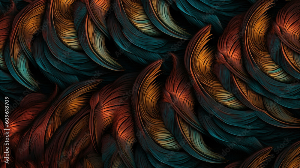 Wall mural abstract dark atmosphere pattern pattern