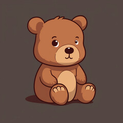 cute teddy bear cartoon 