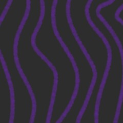 Abstract wavy purple lines on dark gray background