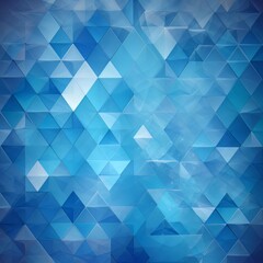 Background abstract blue and white triangle