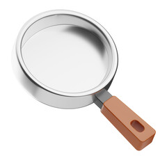 kitchenware frying pan illustration 3d