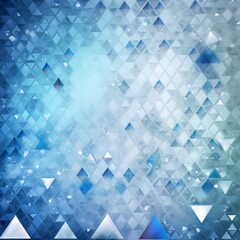 Background abstract blue and white triangle