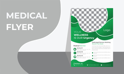 Flyer Design Set. vector illustration template. medical Flyer Template. Can be use for publishing, print and presentation. in A4 size. Modern brochure template flyer design vector template.