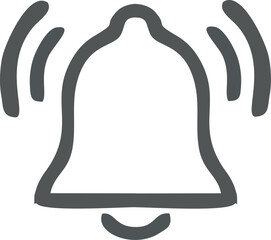 Notification icon. Notification symbol template for graphic and web design collection logo vector illustration