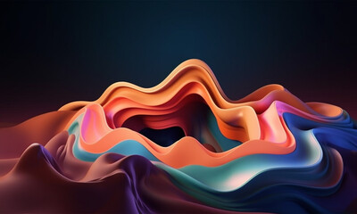 Abstract art paint background with liquid fluid grunge texture. 