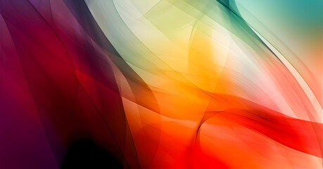 A colorful abstract background with a colorful swirly design. Generative AI