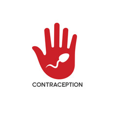 Fototapeta premium illustration of contraception, vector art.