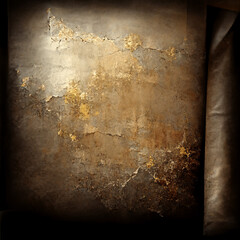 grunge gold web.  banner  template  ,layout   background for design 