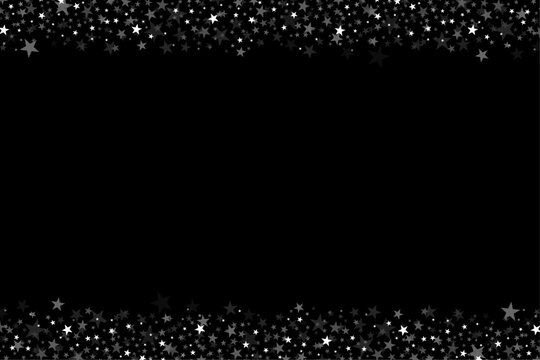 falling stars 4th of july black background falling particule border on black background