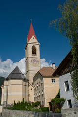 Fototapeta premium CHIESA DI SANTA MARIA ASSUNTA - MALLES VENOSTA