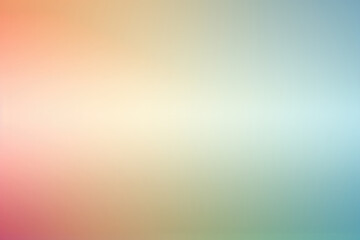 Fototapeta premium Colorful blurred gradient with beige, yellow and green background