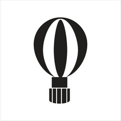air balloon icon vector template