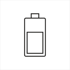 battery icon vector logo template