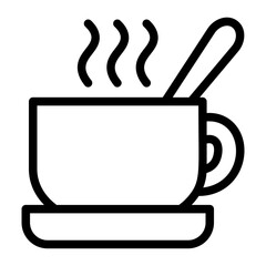  Coffee,  Caffeine boost, Coffee beans, Coffee culture, Coffee shop Icon lineal