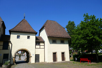 Klosterpforte mit Torhaus des Kloster St. Marien in Bersenbrück