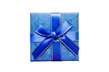 Beautiful gift box with ribbon