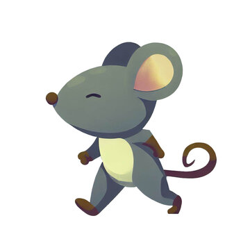 Cartoon Mouse Element