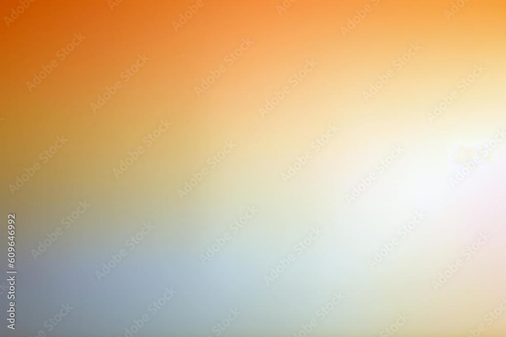 Poster abstract blurred gradient background with yellow and blue.