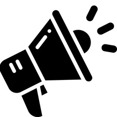 promotion solid icon