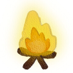 Fototapeta premium Bonfire 