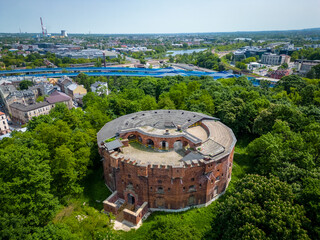 Kraków - Fort 31 Benedykt - wieża artyleryjska