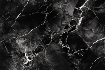 A black and white marble texture, a black and white background design, Generative AI