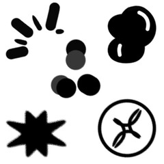 Hand drawn cute journal element.Can be used as a variety of decoration design and clipping mask available for composition.