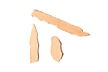 Foundation on a white background