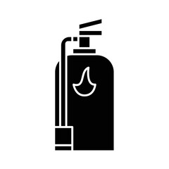 Solid Fire Extinguisher design vector icon design vector line icon svg