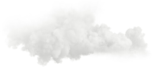 Realistic smoky clouds effect 3d rendering png © Krit