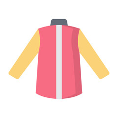 Gents Shirt Flat Icon