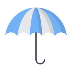 Umbrella Flat Icon