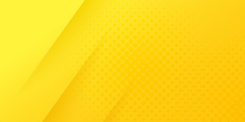 Abstract futuristic template geometric diagonal lines on yellow orange background.