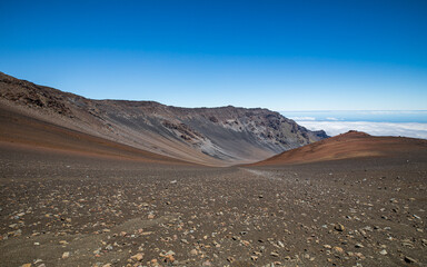 Fototapeta na wymiar view from volcano Haleakala