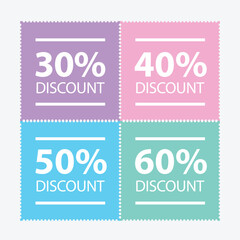 Coupon mockup design for sale.