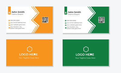 simple business card design template . 