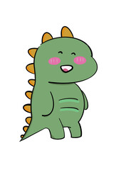 Dinosaur smile