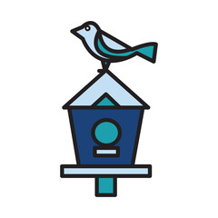 Filled Line AVIARY design vector icon design vector line icon svg