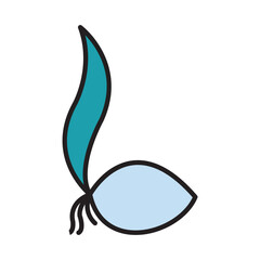 Filled Line COCONUT SHOOTS design vector icon design vector line icon svg