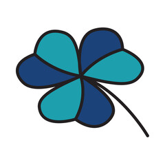 Filled Line CLOVERLEAF design vector icon design vector line icon svg