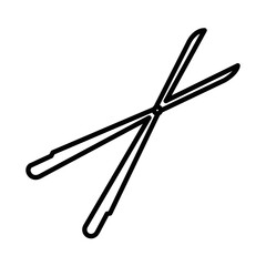 GARDEN SCISSOR design vector icon design vector line icon svg