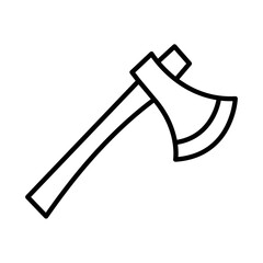 HATCHET design vector icon design vector line icon svg
