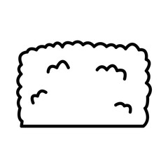 HEDGE design vector icon design vector line icon svg