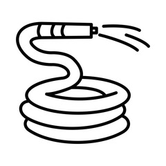 HOSE design vector icon design vector line icon svg