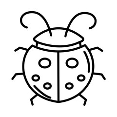 LADYBUGS design vector icon design vector line icon svg
