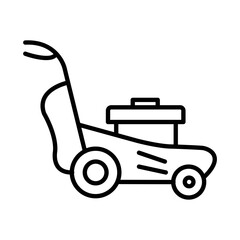 MOWER design vector icon design vector line icon svg