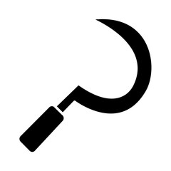 Solid SICKLE design vector icon design vector line icon svg