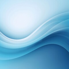Fototapeta premium line blue wave and cuve very smooth 3d background