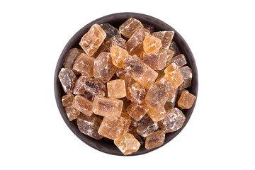 cane sugar in a bowl